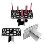 Acrylic Basic Makeup Tools 26 Holes Folding Makeup Brush Holder