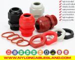 M20 Nylon Polymer Plastic Metric Cable Gland, Adjustable 6-12mm Watertight Cable
