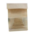 50-150 Microns Bakery Bread Packaging Bags 4 Colors Kraft Paper Side Gusset