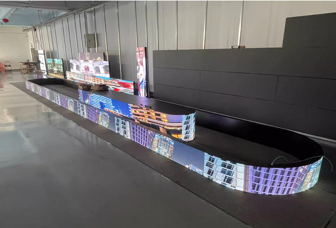 Flexible LED Display,Popular With Curved And Cylinder Shapes For Flexible Led Screen.