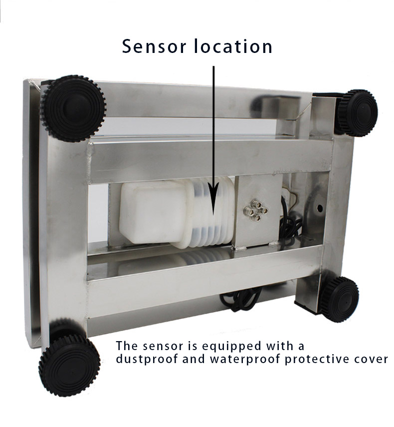 Factory Industrie Bench Scale Stainless steel quantitative packaging sensor force measurement high precision weighing platform