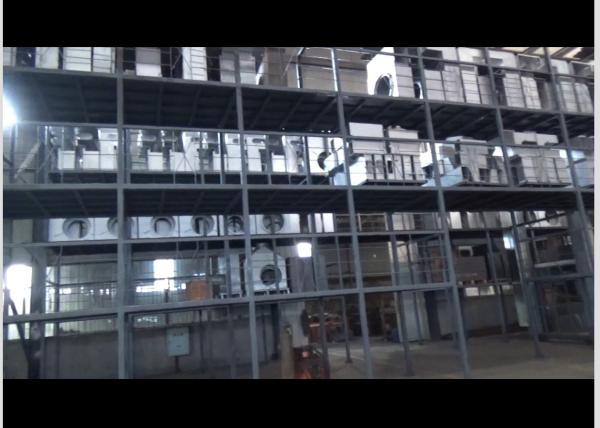 Heavy Loads Goods Metal Storage Shelves With Movable Lift / Customized Bearing