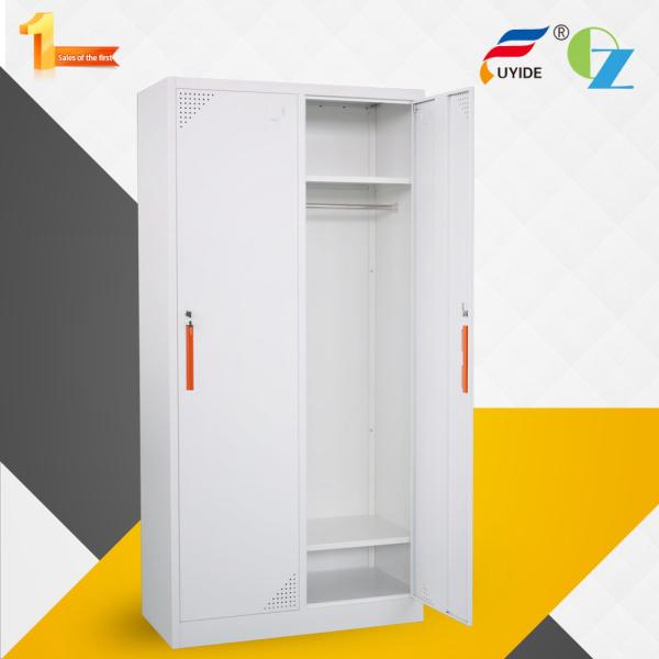 2 door steel locker for employee changing clothes/storage shoes/storage private