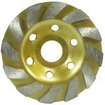 Sintered Turbo Stone Cup Grinding Wheels For Granite 6104
