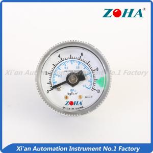 China Brass Tube Miniature Pressure Gauge / Setting Instruction Gas Pressure Gauge wholesale