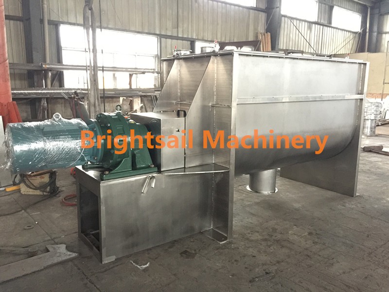 Horizontal Ribbon Mixer Machine Blender Mixer Powder Spiral Food Feed