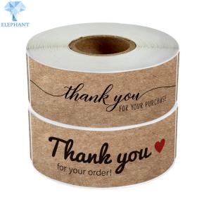 China Synthetic Kraft Paper Printed Self Adhesive Labels On A Roll wholesale