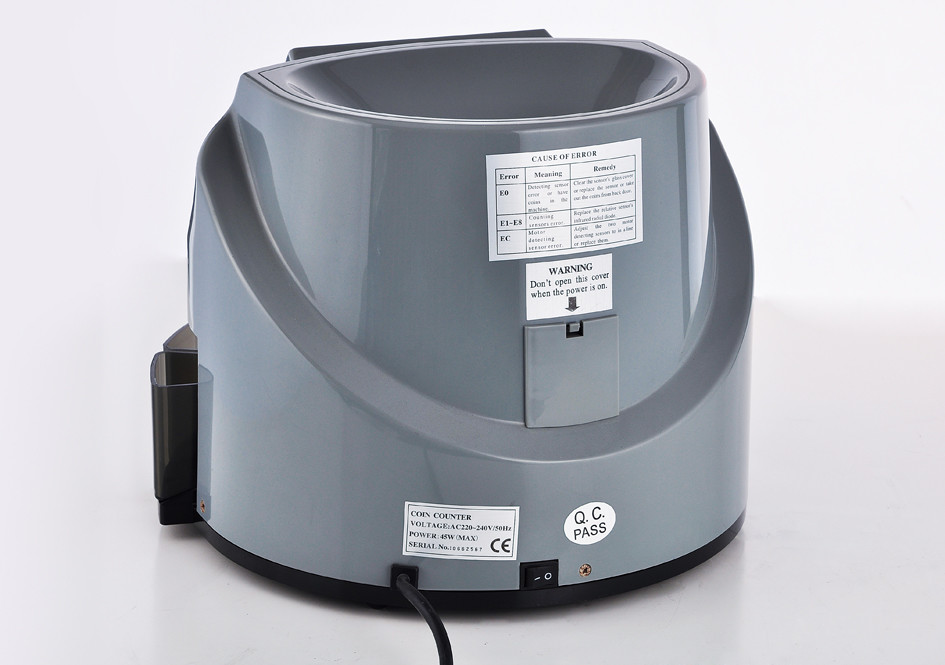 LCD Displayed Coin Sorter Popular Euro Coin Sorter with Fashionable panel with factory price, for most coins