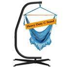 General Outdoor Furniture Portable Steel Garden Hammock Swing Stand for Patio