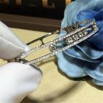 Luxury jewelry Luxury Jewelry 7 drill sliding bracelet 18k white gold yellow