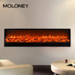 118 Inch Frameless View Electric Fireplace Heater Multi Color Cold Flames