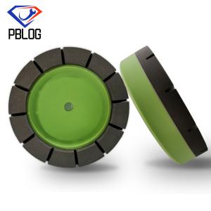 China Hand-held glass edge grinding machine green sectional grinding wheel wholesale