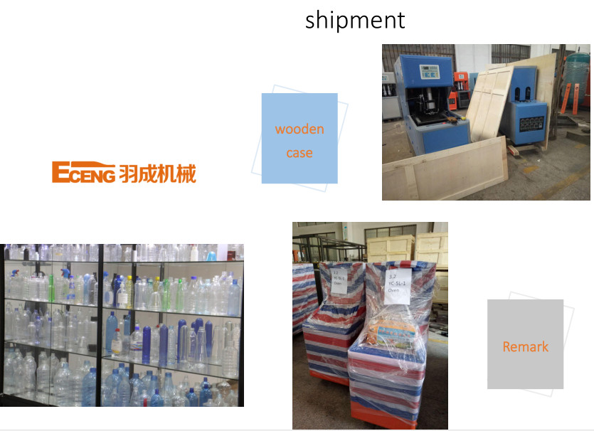 400 - 500 Pcs / H Pet Stretch Blow Machine With Independent Temperature Control