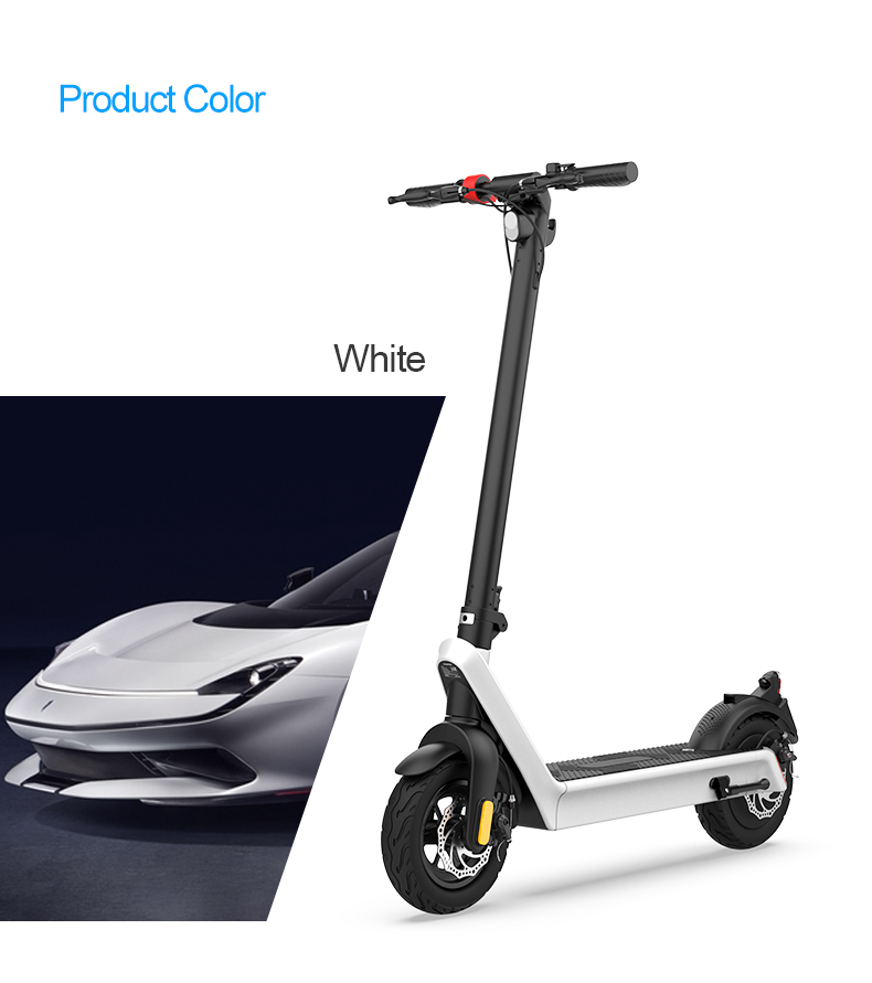 X9 E-scooter Folding Electric Scooter 16.5Ah 850w 10inch Long Range Motorcycle Charger DC42V/2A Waterproof level IP54 EU US Warehouse