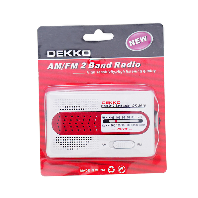 Hand hold portable AM FM radio model OEM LOGO mini pocket radio