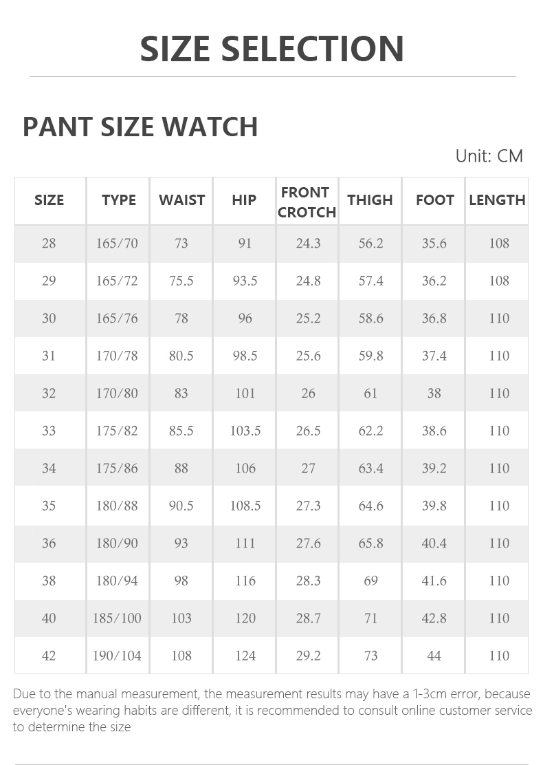 Customized Color 70% Wool Men's Pants Knitted Weaving Method Slim Fit Golf Trousers