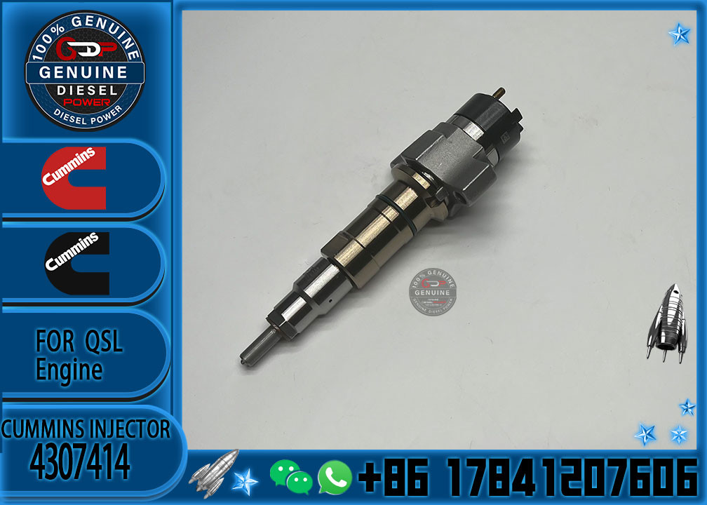 Common rail injector fuel injecto 5491659 4327072 4359204 4307414 for QSL Excavator QSL9.3 ISCE Engine 6L