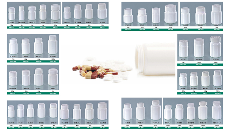 80ml HDPE Medical Bottle Screw Cap for Pill Capsule Tablet Free Samples Provided Now