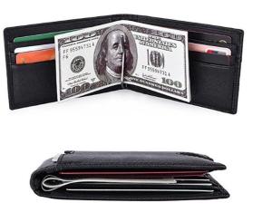 China High Durability Bifold Stylish Leather Wallet Custom Handmade For Men wholesale