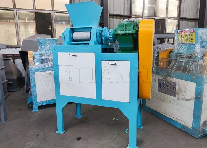 Potassium Chloride Fertilizer Granulator Chemical Powder Roller Extrusion Machine