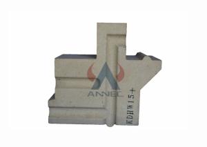 China Yellow Special Shaped Aluminum Silicium OEM stove firebrick on sale