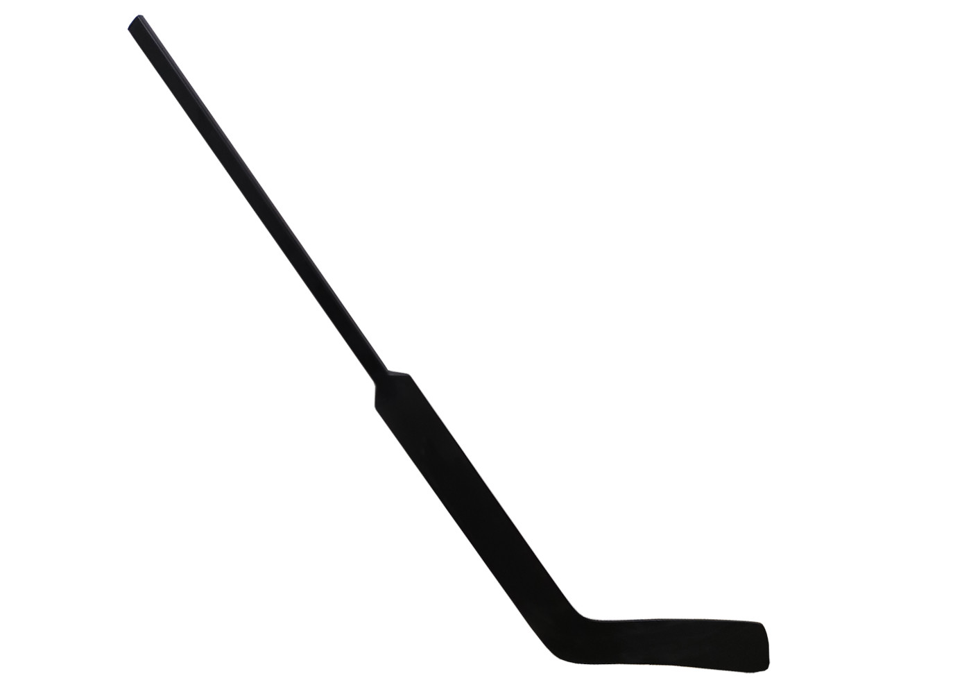 Matte / Glossy Carbon Fiber Field Hockey Stick Junior Goalie 500 Lbs Strength