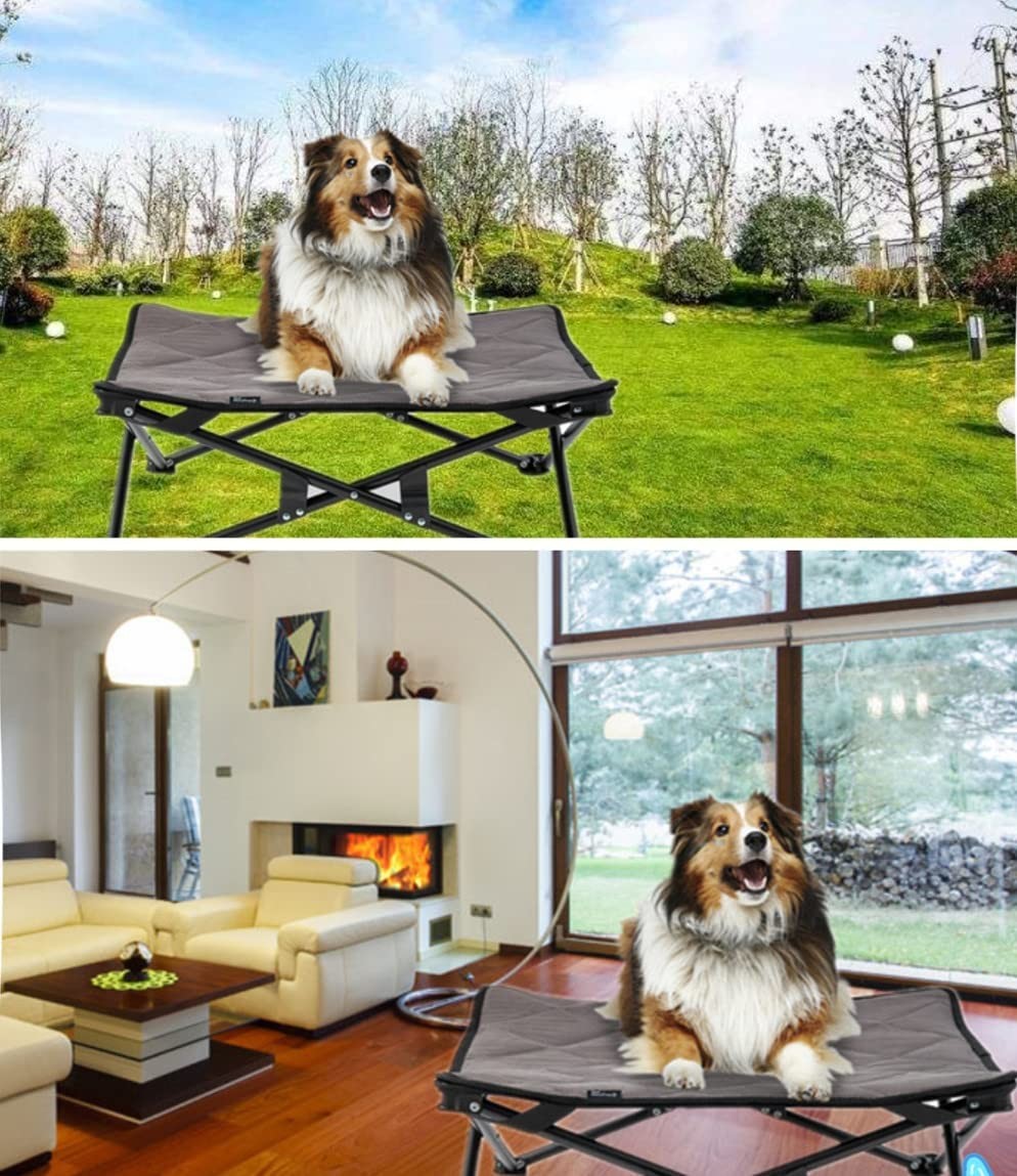 Stable Cooling Washable Mesh Outdoor Travel Dog Bed