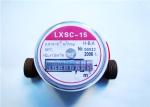 Residential Rotary Single Jet Water Meter , Domestic Hot Water Meter LXSC-15D
