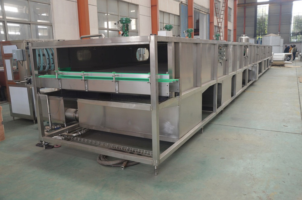 220V/380V/415V/440V Juice Pasteurization Glass Bottle Tunnel Pasteurizer Machine