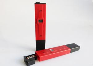China Red Water PH Level Meter Auto Temperature Compensation Acidity Pen wholesale