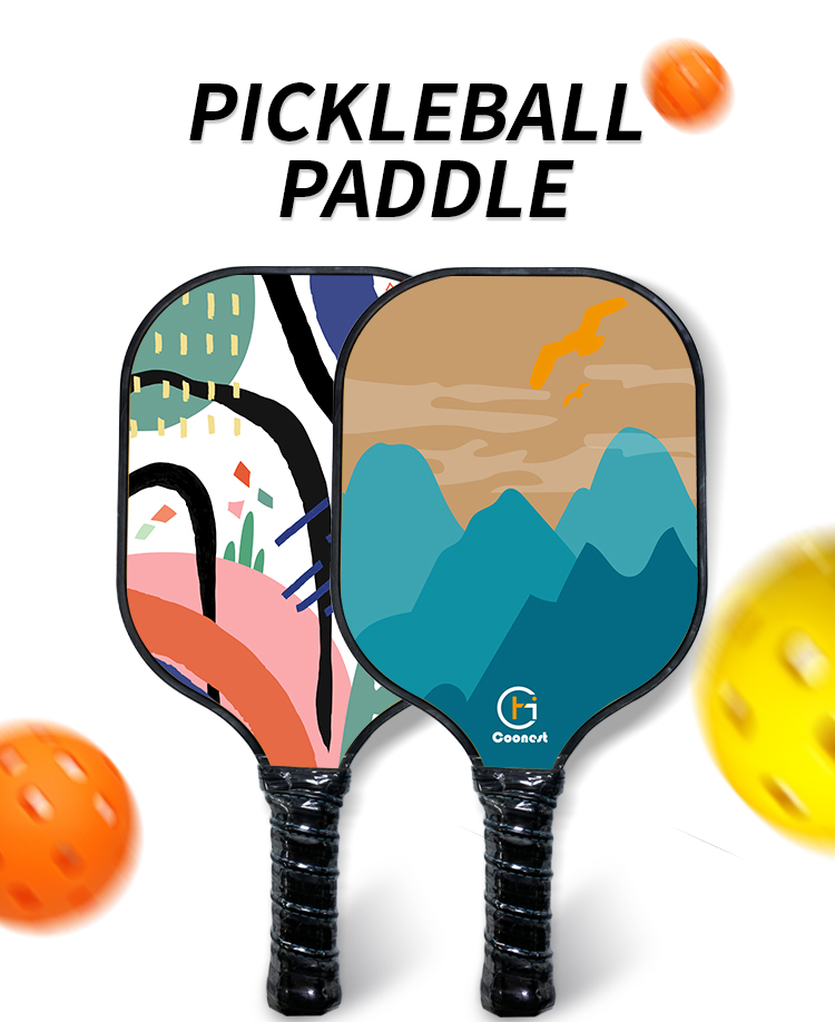 USAPA Game Practice Fiberglass Pickleball Paddle with Lightweight PP Honeycomb Core