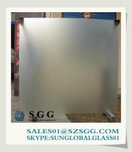 China 3mm to 19mm frosted obscure glass wholesale