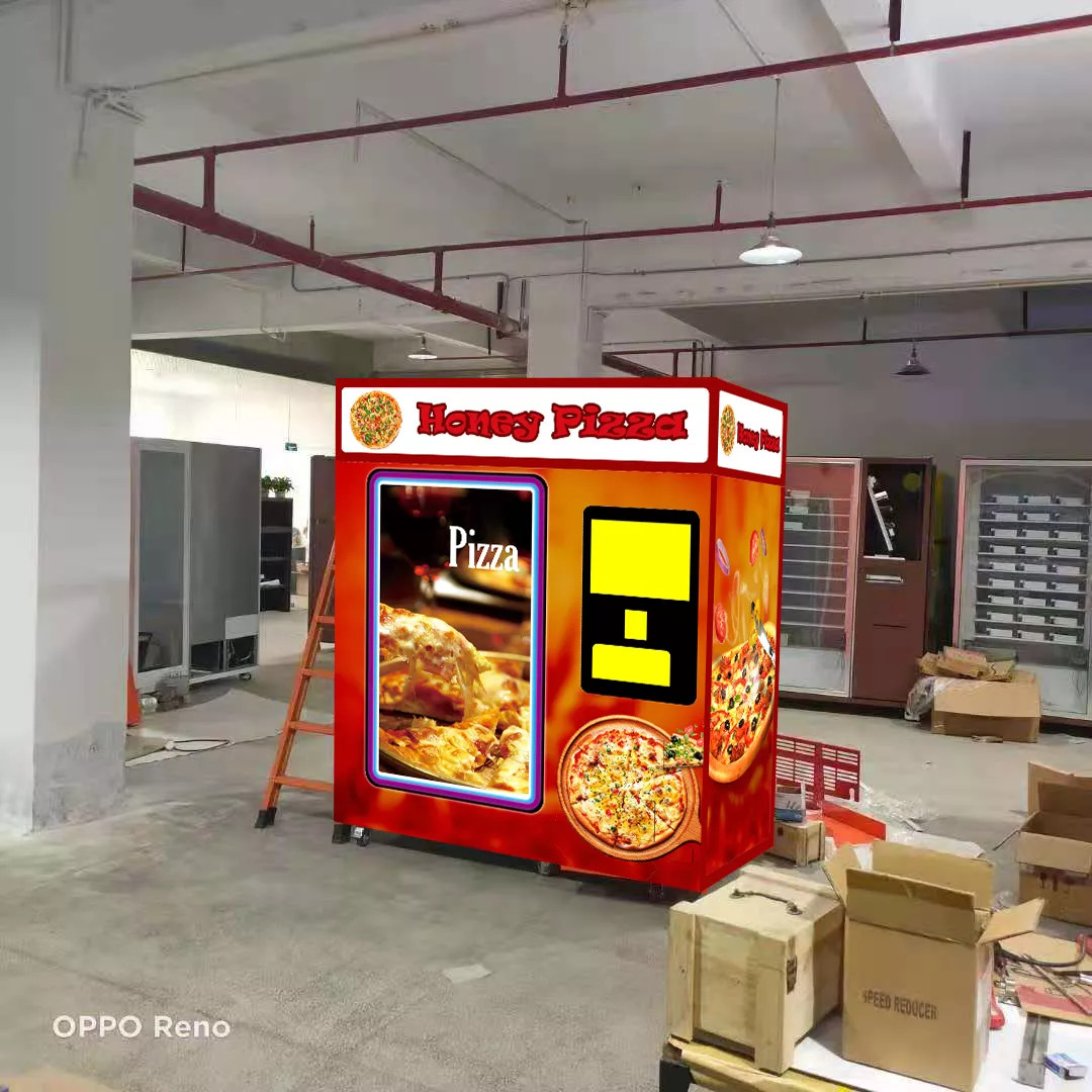 24 Hour Pizza Vending Machine With 3000W Oven ODM Brand