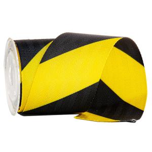 China Heat Transfer Air Port 38MM Yellow &amp; Black Warning Bands wholesale