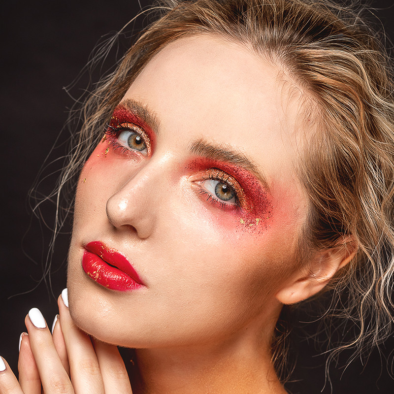 Soft Circle Prescribed Colored Contacts 3 Tone Pure Hazel Contacts