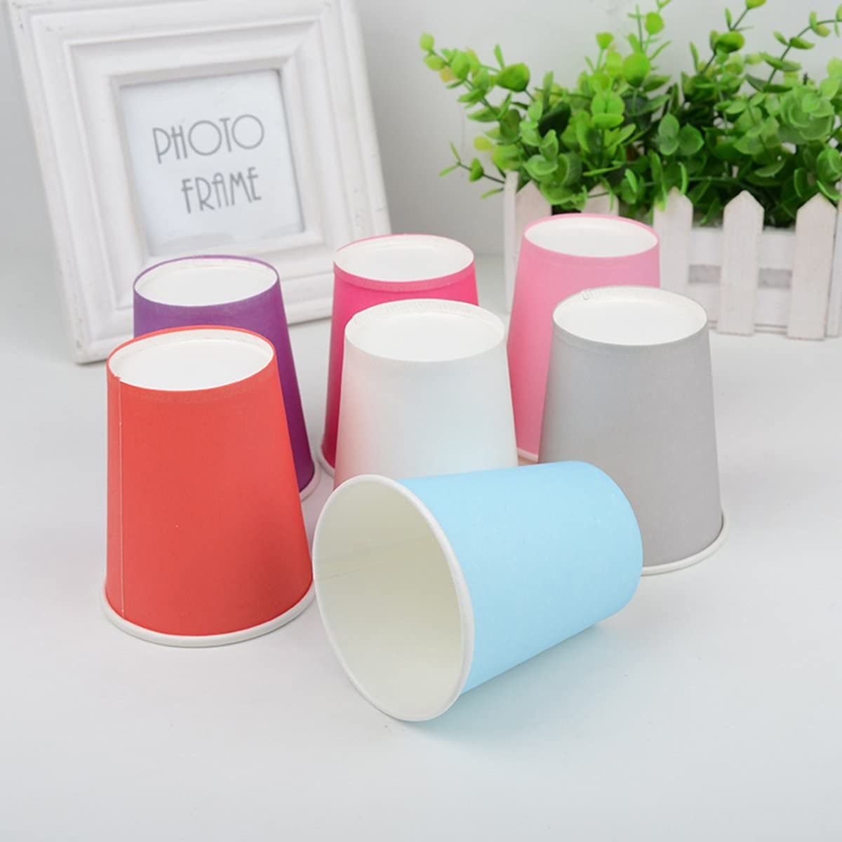 7oz 207ml Kitchen Coffee Tea Party Birthday Baby Shower Paper Plates And Cup Napkins