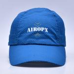 Blue Adjustable Snapback Nylon Webbing Metal Buckle Cotton Nylon Polyester Golf