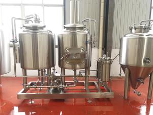 China 200L Microbrewery Equipment Electrical Heated Commercial Brewing Equipment wholesale