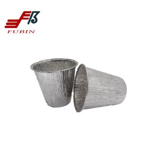 China household Round Aluminum Foil Container Biodegradable Circular Foil Trays wholesale