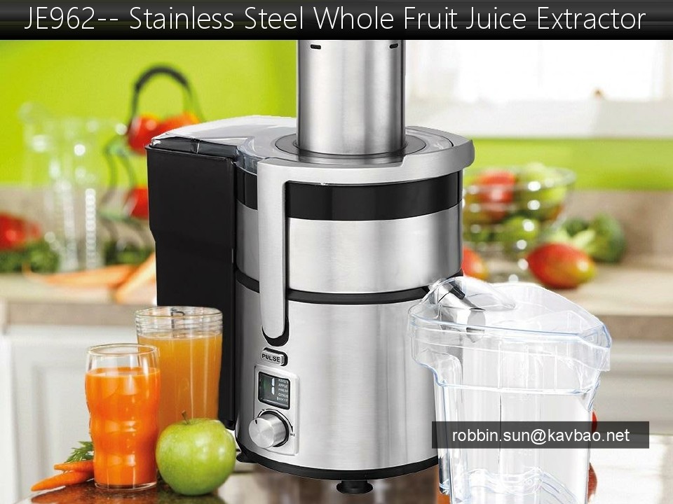 JE962 Stainless Steel High Power LCD Screen Juice Extractor
