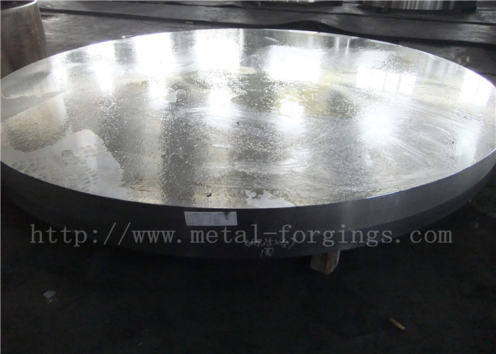 Forged Disc Tube Sheet Finish Machined For Heat Exchanger , Stainless Steel Brake Discs