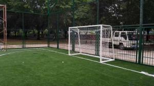 China Green / Olive Green Outdoor Sport Artificial Turf For Football Fields / Playground wholesale