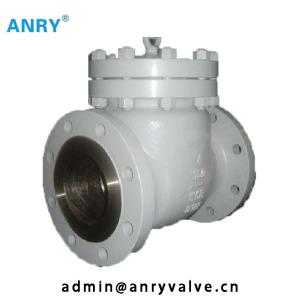 High Pressure API 6D Swing Check Valve 900lbs RTJ Flanged Stellite No.6 Disc