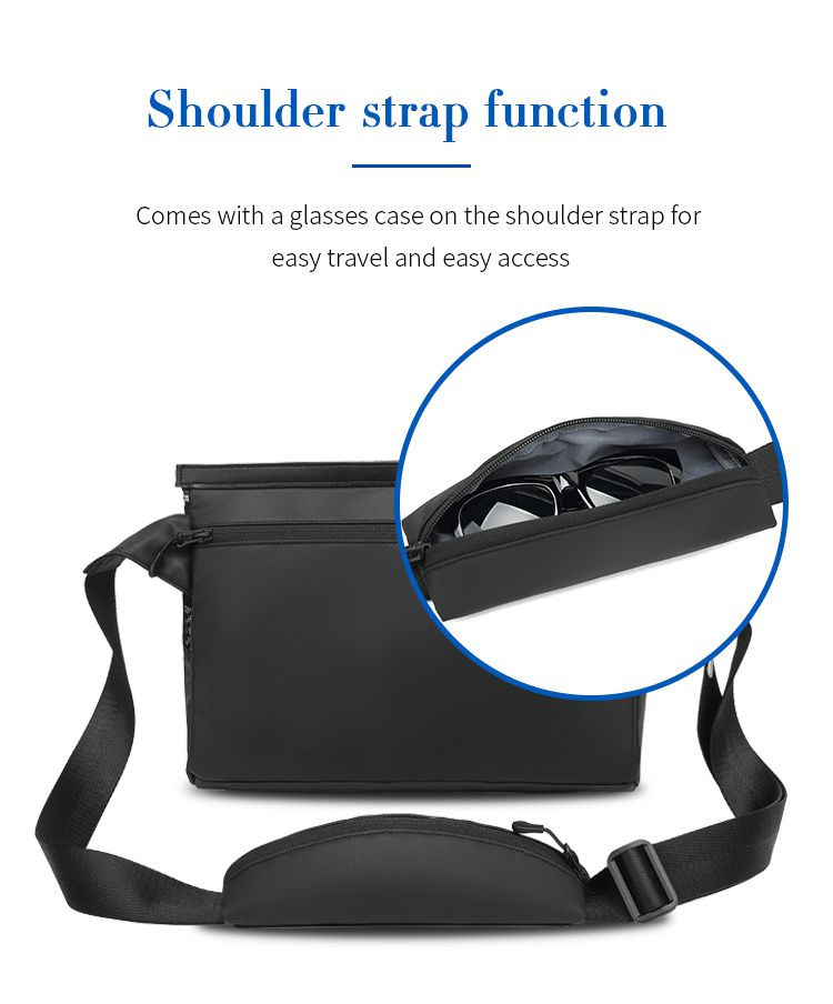 Anti Shock Business Briefcase Satchel Crossbody Mens Messenger Bag 35*8*27cm