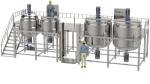 Stainless Steel Washing Liquid Homogenizer Cosmetic Cream Mixing Machine