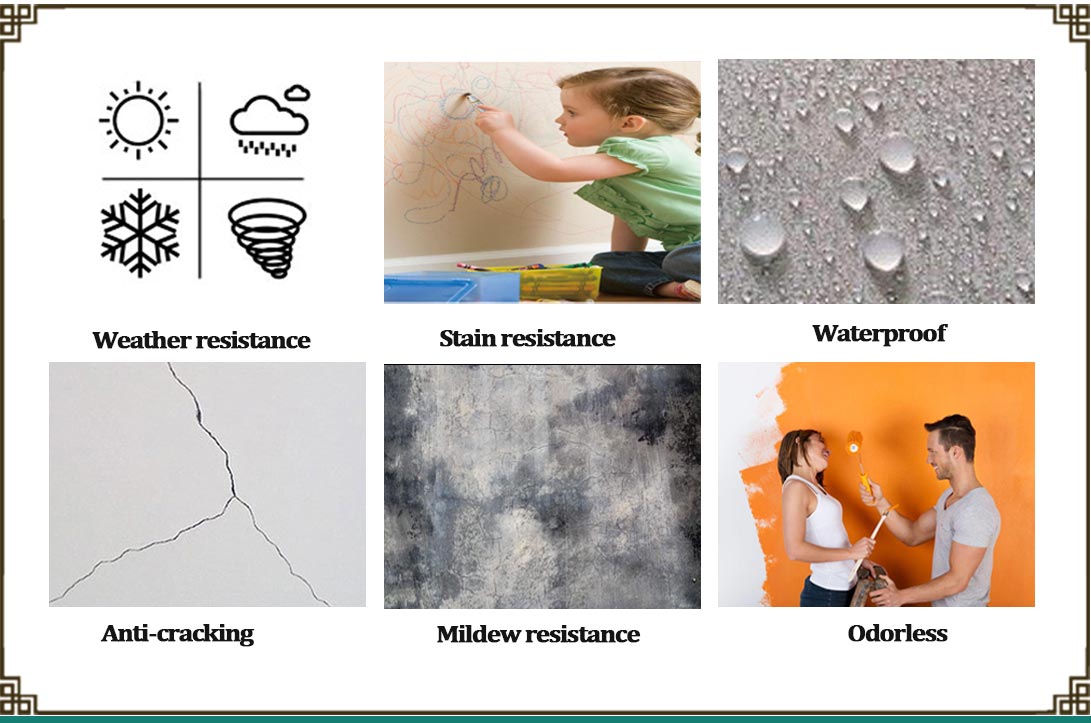 Building Coating NEWNESS Interior Stone Texture Wall Coating with EINECS No. 201-177-9