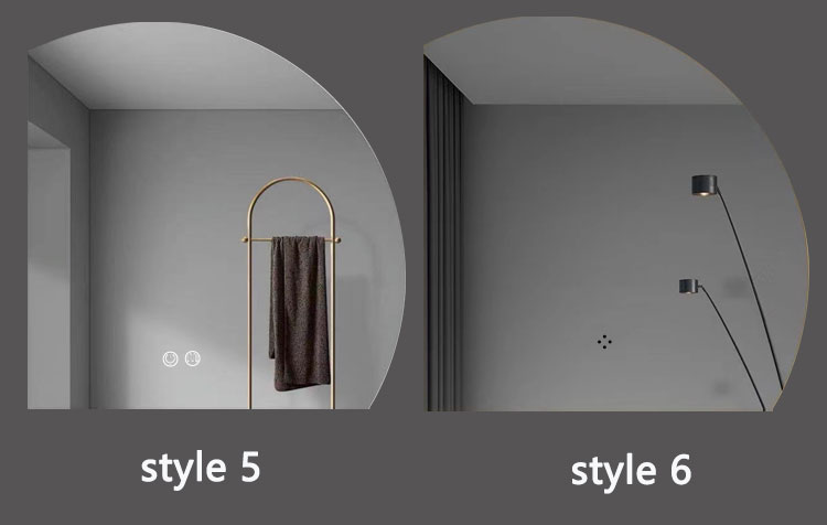 LED Strip Customized Trichromatic Light Smart Mirror A Must-Have for Modern Bathrooms