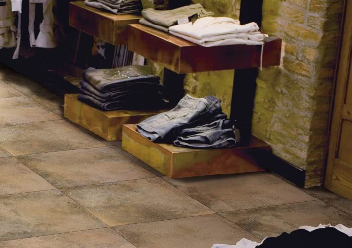 Acid Resistant Unglazed Porcelain Floor Tile 600x600 Mm / 300x600 Mm