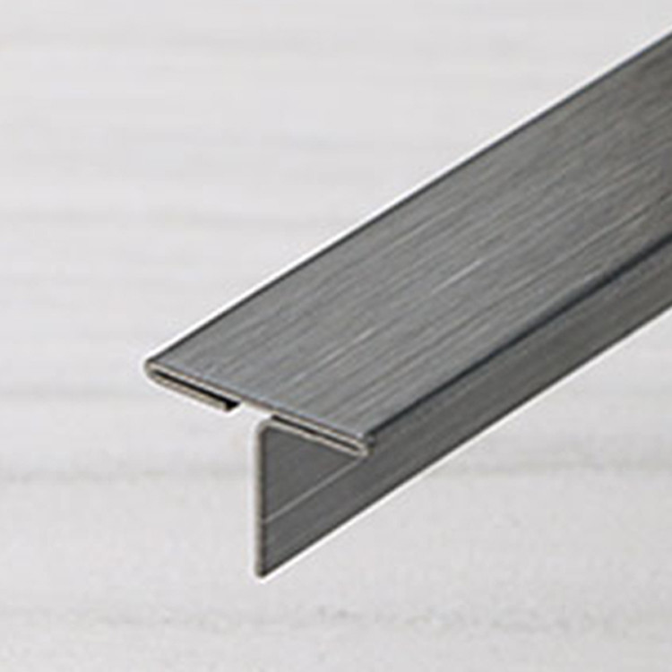 8K HL Stainless Steel Tile Trim Edge Square Colored For Interior Decoration