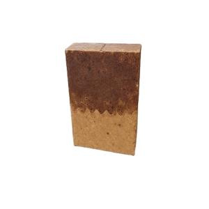 China Silicon Carbide Powder Yellow Fire Clay Brick for Furnace Refractory Al2O3 Content ≥65% wholesale
